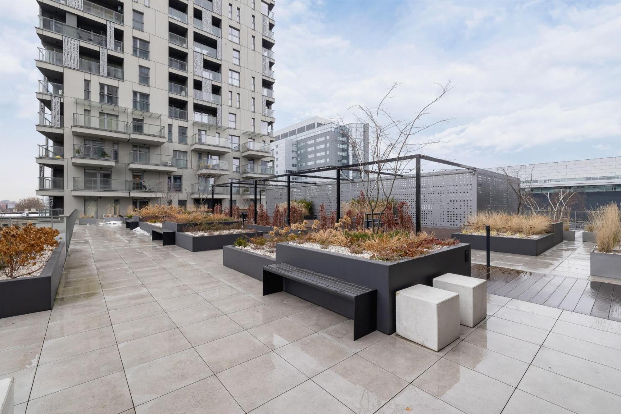 Exclusive Apartment In Katowice With Balcony, Parking, Gym And Sauna By Noclegi Renters Eksteriør bilde